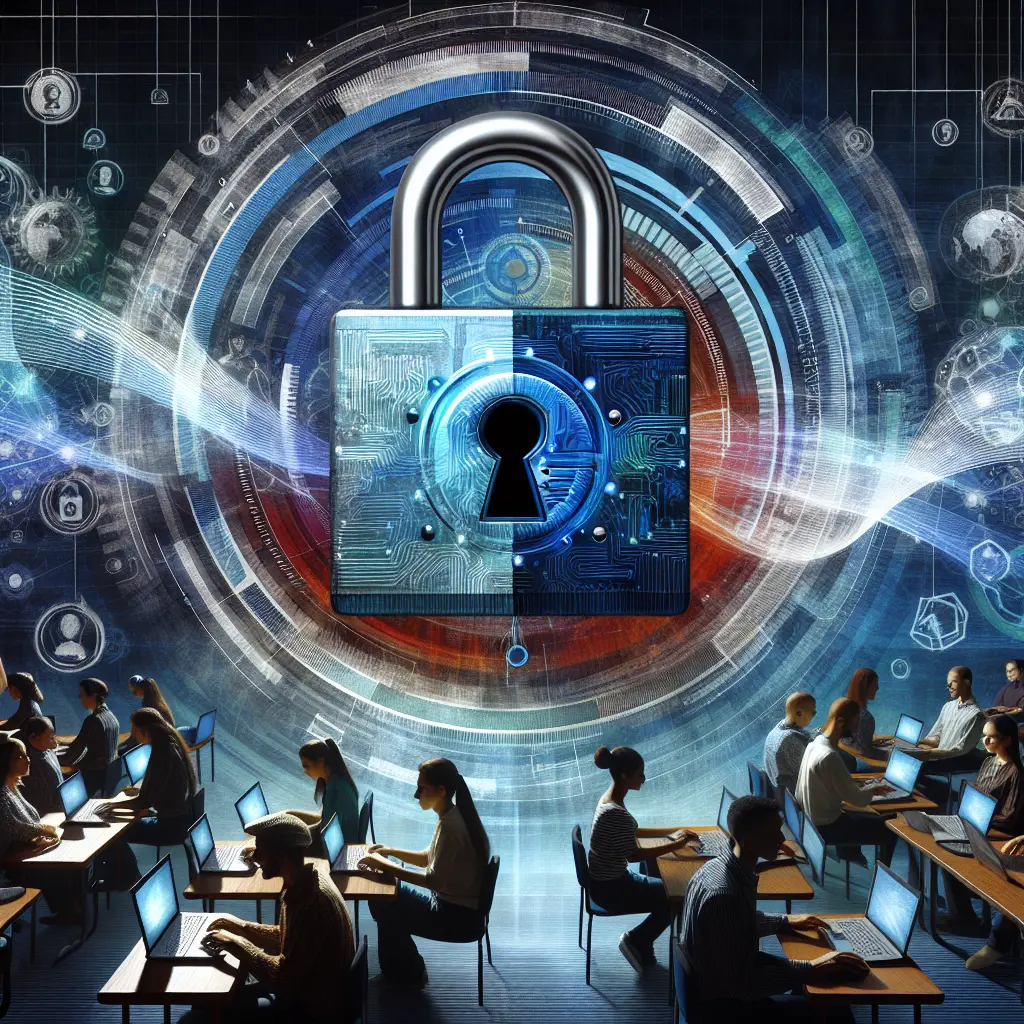 Representation of Cybersecurity Trends Shaping the Future of Internet Safety