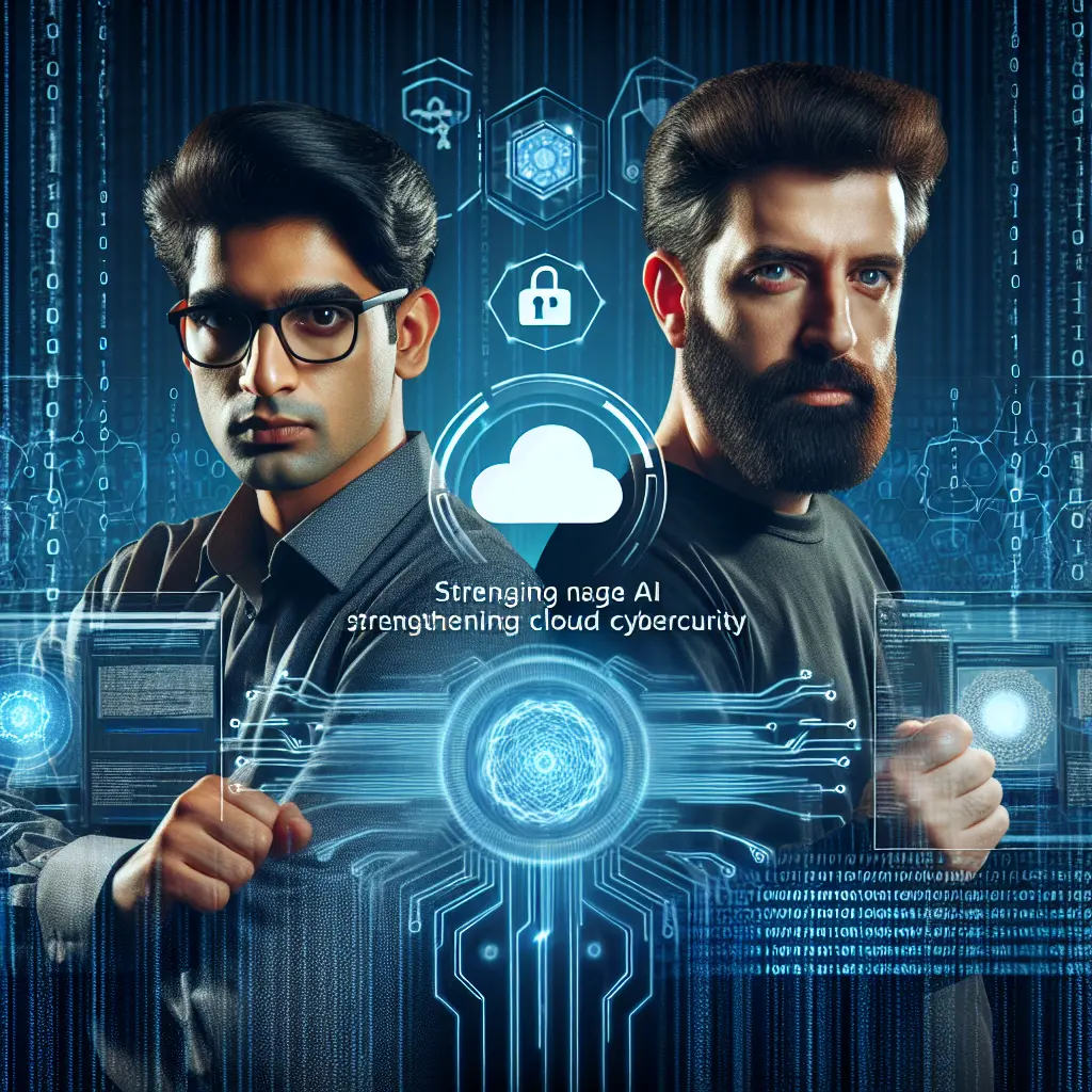 Representation of Advait Patel and Adit Sheth introduce innovative AI solutions for enhanced cloud cybersecurity
