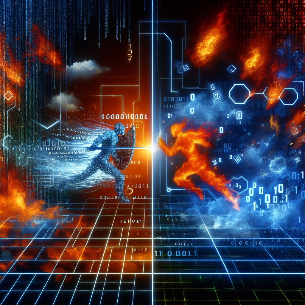 Representation of How Artificial Intelligence Is Transforming Cyber Attacks and Defense Strategies